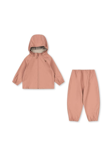 Konges Slojd Regenset Plainy Cameo Brown koop je bij Babywinkel