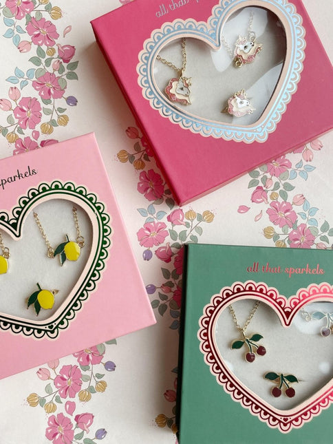 Konges Slojd Sieradenset Cherry Gold koop je bij Babywinkel