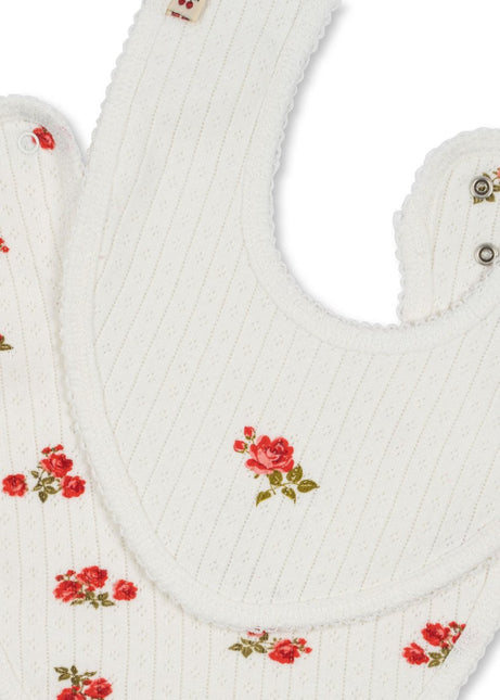 Konges Slojd Slabbetje Minnie Rose Red/ Snow White 2St koop je bij Babywinkel