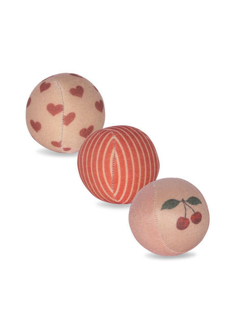 Konges Slojd Strandbal Cherry 3St koop je bij Babywinkel
