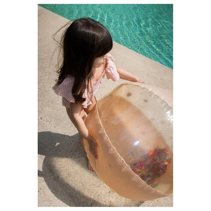 Konges Slojd Strandbal Multi Cherry Blush 65cm koop je bij Babywinkel