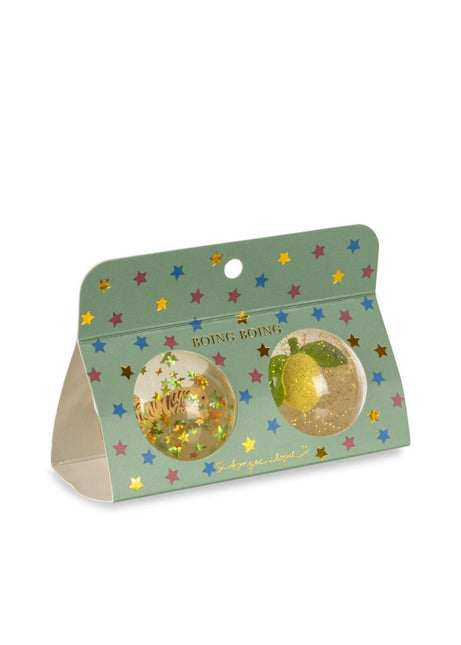 Konges Slojd Stuiterballen Lemon En Tiger 2St koop je bij Babywinkel