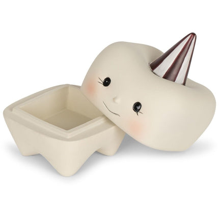 Konges Slojd Tandendoosje Off White 9Cm koop je bij Babywinkel