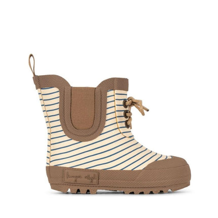 Konges Slojd Thermo Laarsjes Print Stripe Bluie koop je bij Babywinkel