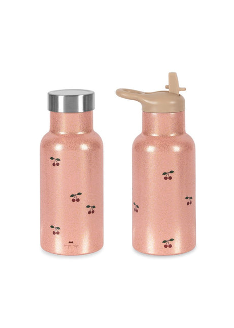 Konges Slojd Thermosfles Cherry Glitter koop je bij Babywinkel