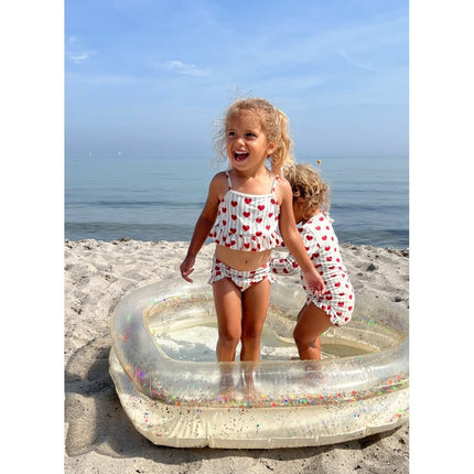 Konges Slojd Zwembad Hart Transparent Cream koop je bij Babywinkel