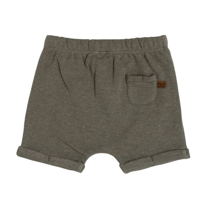 Baby's Only Baby Broekje Kort Melange Khaki koop je bij Babywinkel