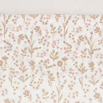 Jollein Ledikantlaken Bloomy 120X150Cm koop je bij Babywinkel