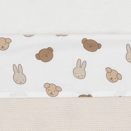 Jollein Ledikantlaken Miffy And Friends 120X150Cm koop je bij Babywinkel