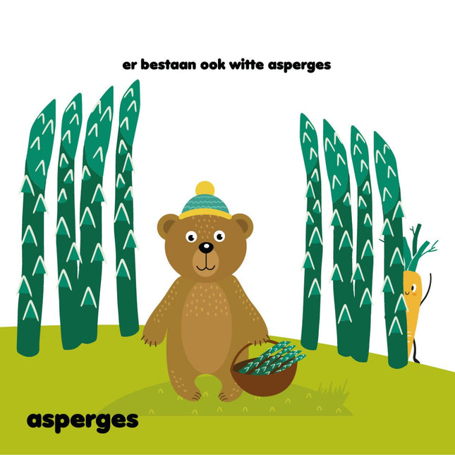 JeP Kids Baby Boekje Leer Groentes koop je bij Babywinkel