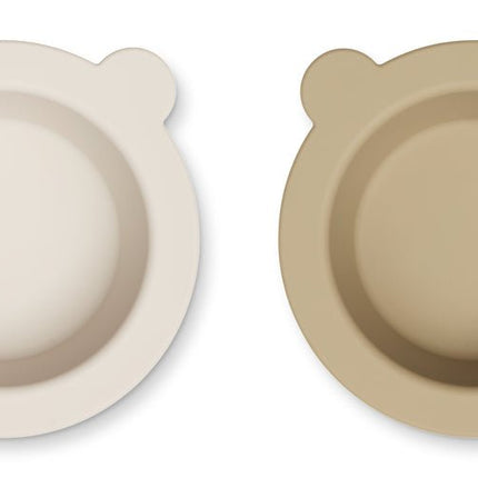 Liewood Babybord Peony Sandy/Oat 2St koop je bij Babywinkel