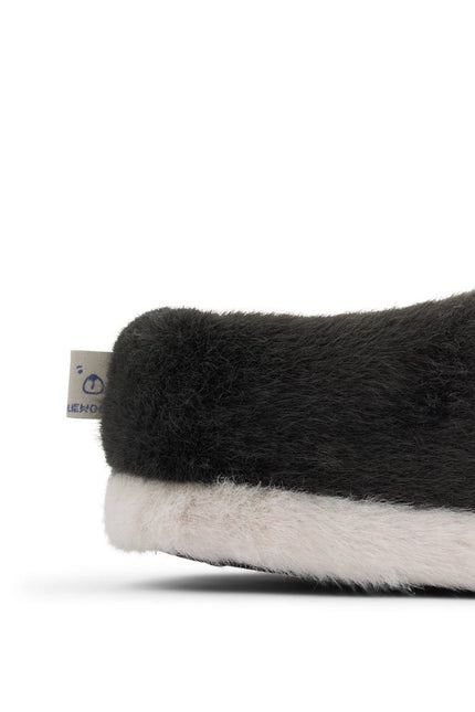 Liewood Babyslofjes Aviaja Penguin Sandy/ Dark Green koop je bij Babywinkel