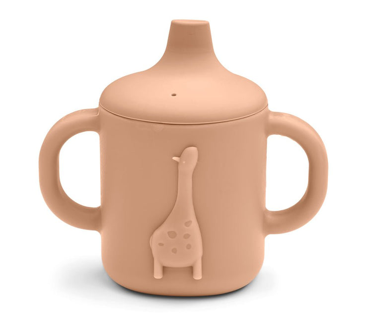 Liewood Drinkbeker Amelio Giraffe Tuscany Rose koop je bij Babywinkel
