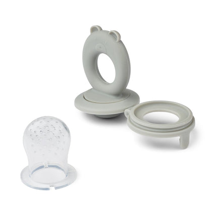 Liewood Fingerfeeder Miranda Bear Shape Whale Blue/Dove Blue 2St koop je bij Babywinkel