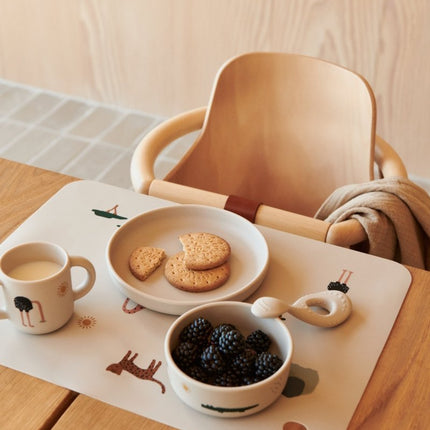 Liewood Kinderservies Set Vivi Safari Sandy koop je bij Babywinkel