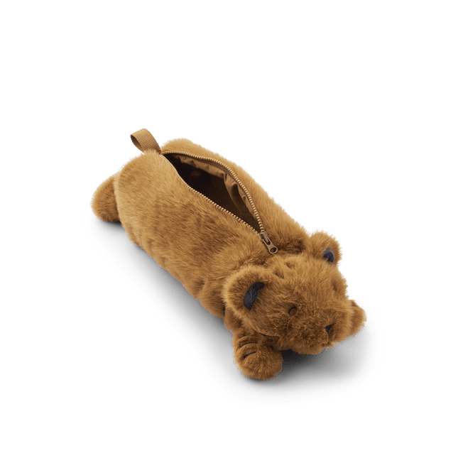 Liewood Pennenetui Dalina Tiger Plush Golden Caramel koop je bij Babywinkel