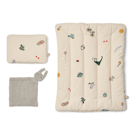 Liewood Poppenbedje Beddengoed Tamtam / Sandy koop je bij Babywinkel