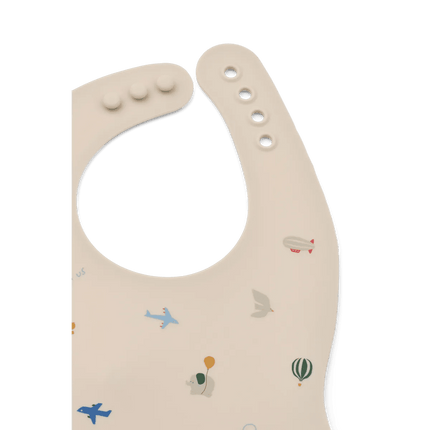 Liewood Slabbetje Ember Printed Flying / Sandy 2St koop je bij Babywinkel