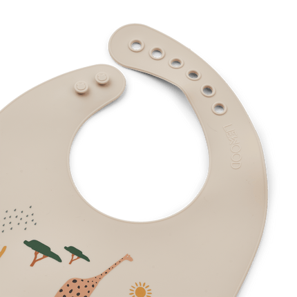 Liewood Slabbetje Tilda Safari Sandy 2St koop je bij Babywinkel