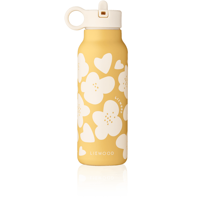 Liewood Waterfles Falk Flower / Lemon yellow koop je bij Babywinkel