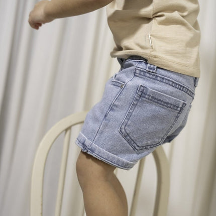 Little Dutch Baby Broekje Kort Denim koop je bij Babywinkel