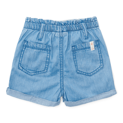 Little Dutch Baby Broekje Kort Denim Geborduurd koop je bij Babywinkel