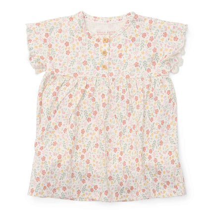 Little Dutch Baby Jurkje Creme Korte Mouw koop je bij Babywinkel