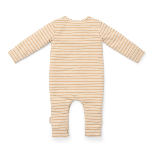 Little Dutch Baby Pyjama Natural Stripes koop je bij Babywinkel