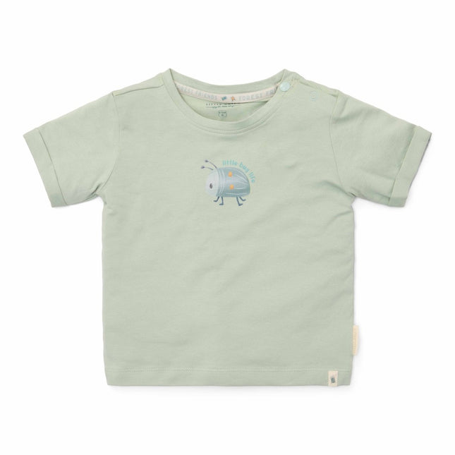 Little Dutch Baby Shirt Korte Mouw Forest Mint koop je bij Babywinkel