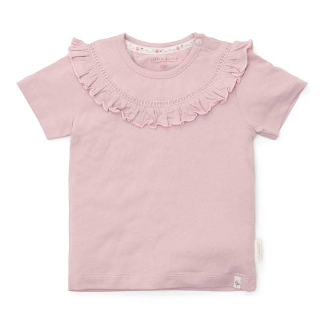 Little Dutch Baby Shirt Korte Mouw Lilac koop je bij Babywinkel