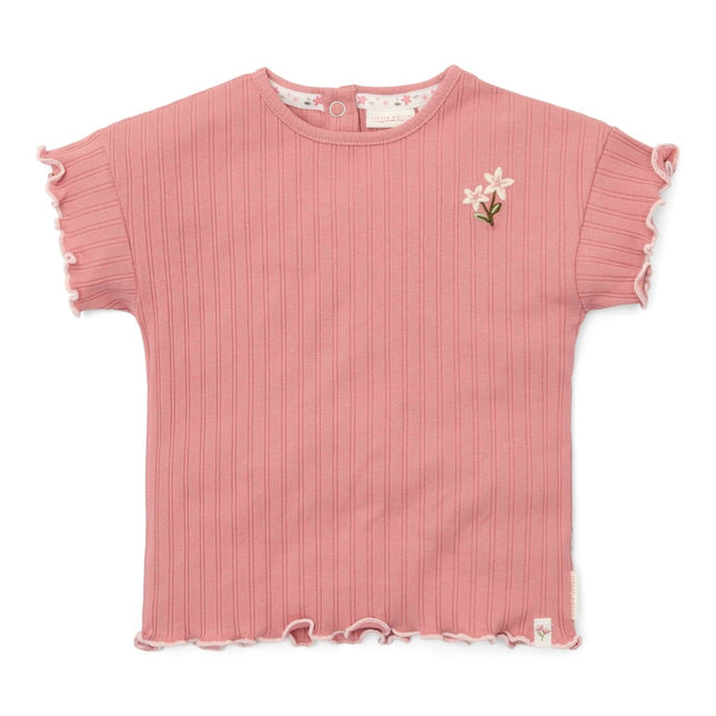 Little Dutch Baby Shirt Korte Mouw Pink Blush koop je bij Babywinkel