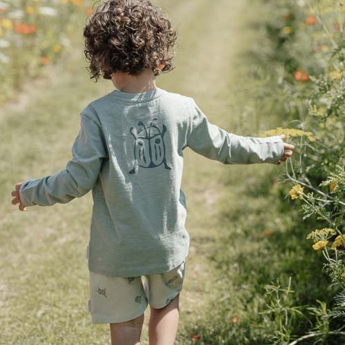 Little Dutch Baby Shirt Lange Mouw Forest Green koop je bij Babywinkel