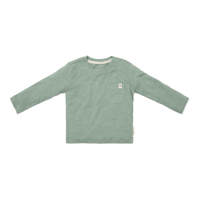 Little Dutch Baby Shirt Lange Mouw Forest Green koop je bij Babywinkel