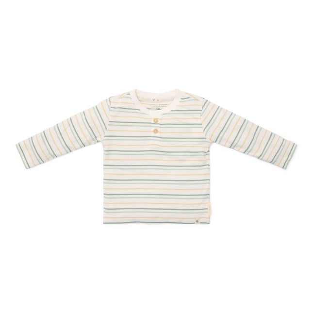Little Dutch Baby Shirt Lange Mouw Multi Stripe koop je bij Babywinkel