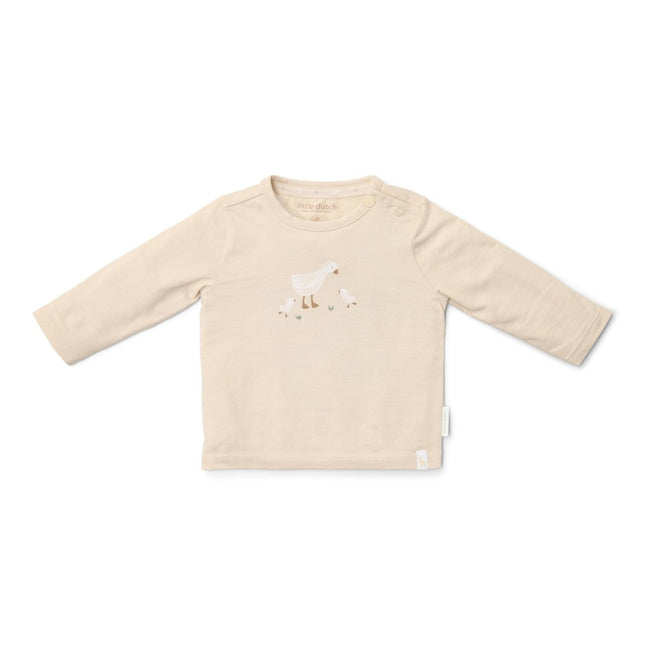 Little Dutch Baby Shirt Lange Mouw Sand koop je bij Babywinkel