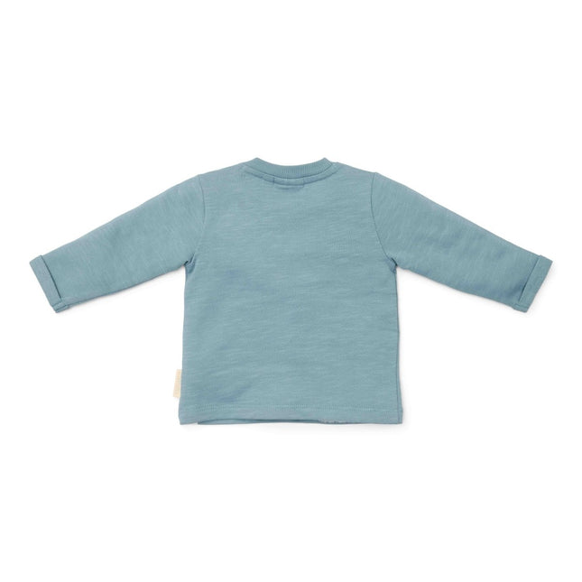 Little Dutch Baby Shirt Lange Mouw Stone Blue koop je bij Babywinkel