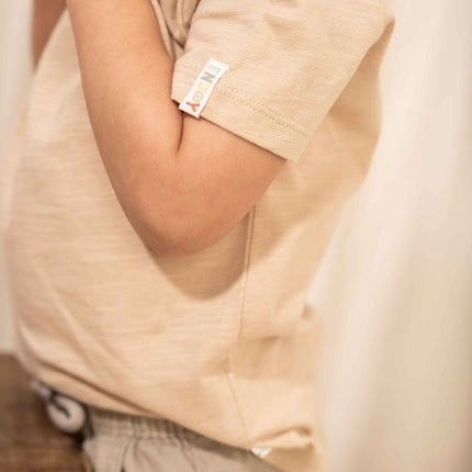 Little Dutch Baby Shirt Lange Mouwen Beige koop je bij Babywinkel