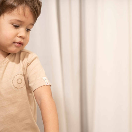 Little Dutch Baby Shirt Lange Mouwen Beige koop je bij Babywinkel