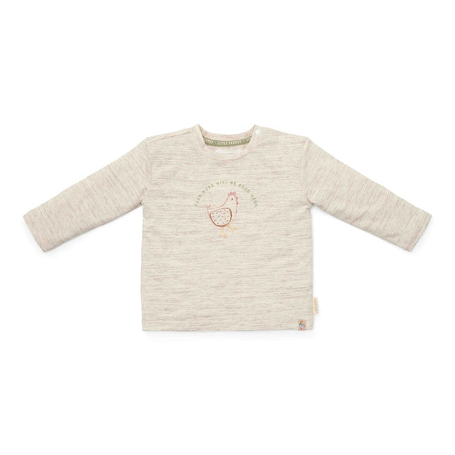 Little Dutch Baby Shirt Lange Mouwen Off White koop je bij Babywinkel