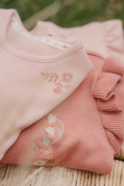 Little Dutch Baby Shirt Lange Mouwen Soft Rose koop je bij Babywinkel