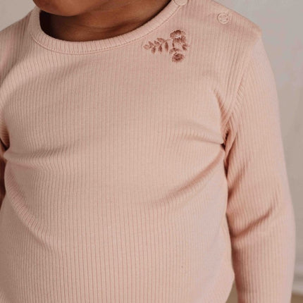 Little Dutch Baby Shirt Lange Mouwen Soft Rose koop je bij Babywinkel