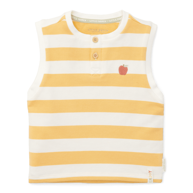 Little Dutch Baby Shirt Sunny Yellow Stripes koop je bij Babywinkel