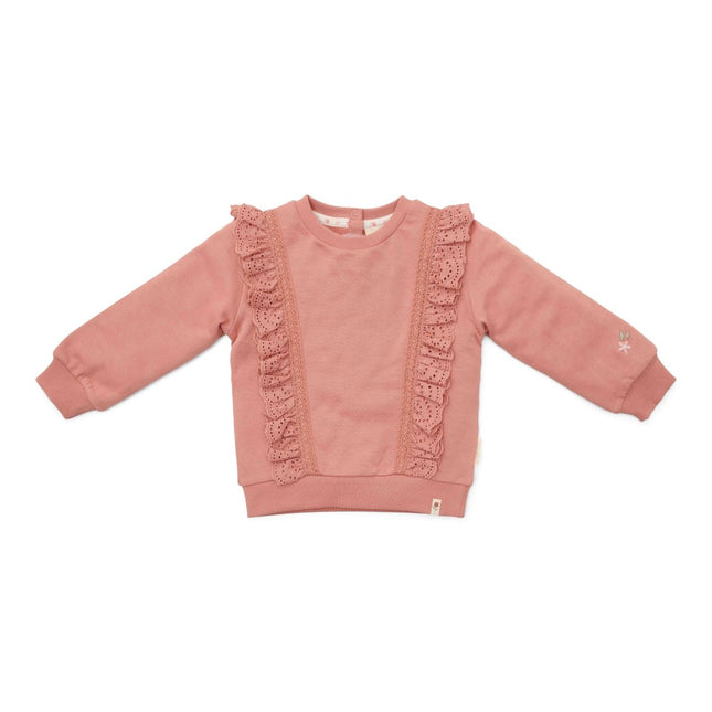 Little Dutch Baby Sweater Warm Pink koop je bij Babywinkel