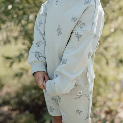 Little Dutch Baby Trui Mint Bugs koop je bij Babywinkel