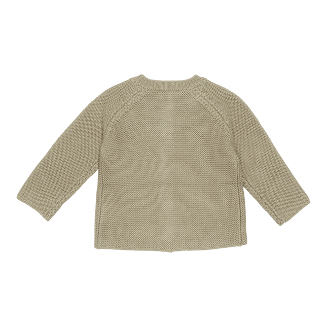 Little Dutch Baby Vestje Gebreid Olive koop je bij Babywinkel