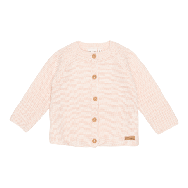 Little Dutch Baby Vestje Gebreid Pink koop je bij Babywinkel