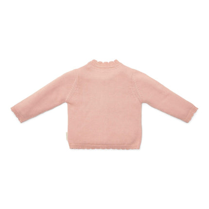 Little Dutch Baby Vestje Gebreid Soft Rose koop je bij Babywinkel