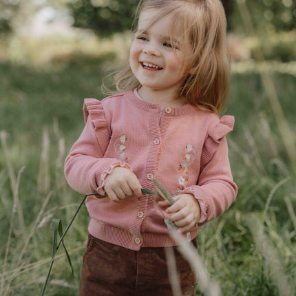 Little Dutch Baby Vestje Warm Rose koop je bij Babywinkel