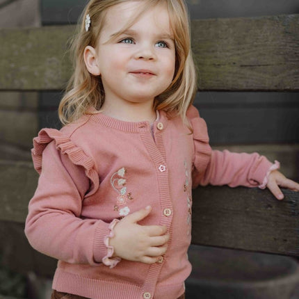 Little Dutch Baby Vestje Warm Rose koop je bij Babywinkel