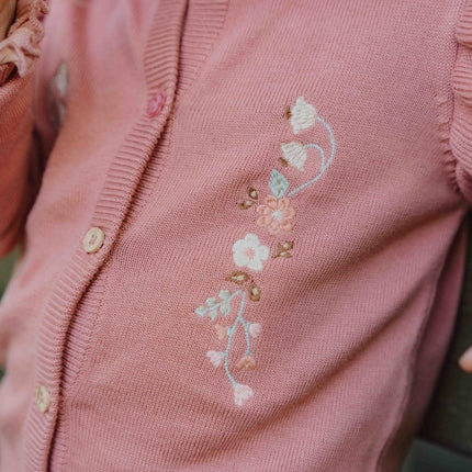 Little Dutch Baby Vestje Warm Rose koop je bij Babywinkel
